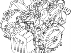 Коробка передач в сборе KIA 45000-3A621