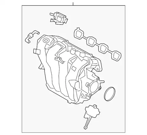 впускной коллектор двигателя 28310-2B630 KIA