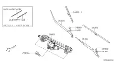 Щетка стеклоочистителя 28890-3TA0D NISSAN