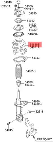 ДЕТАЛЬ 54630-2L120 MOBIS