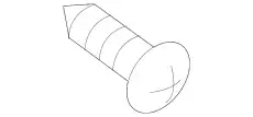 SCREW,TRUNK LID MF456111 MITSUBISHI