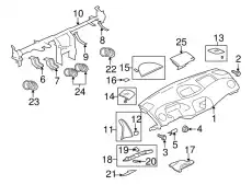 BOLT,FUEL LINE MS240144 MITSUBISHI
