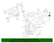 BOLT,FUEL LINE MS240144 MITSUBISHI