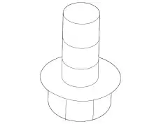 BOLT,CRANKSHAFT PULLEY MF140423 MITSUBISHI