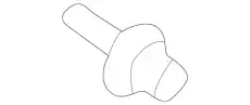 BOLT,TAILGATE LOCKING MS240033 MITSUBISHI