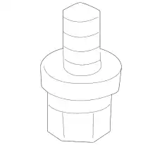 BOLT,RADIATOR SHROUD MS240251 MITSUBISHI