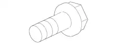 BOLT,HOOD LOCKING MU240093 MITSUBISHI
