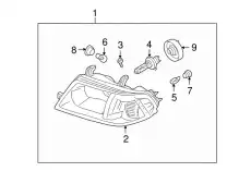 MF247224 BOLT, WITH WASHER MITSUBISHI