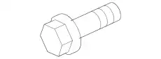 BOLT,ENG RR PLATE MF140264 MITSUBISHI