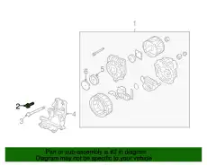 BOLT,ENG RR PLATE MF140264 MITSUBISHI