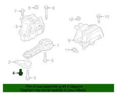 BOLT,RR DIFF MF911965 MITSUBISHI
