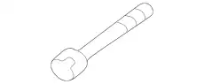 BOLT,FR SUSP SPRING MF103227 MITSUBISHI