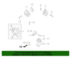 BOLT,FR SUSP SPRING MF103227 MITSUBISHI