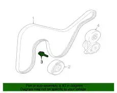 BOLT,P/S OIL PUMP MN119106 MITSUBISHI
