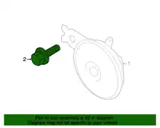 MB133472 БОЛТ МЕТАЛЛИЧЕСКИЙ MITSUBISHI