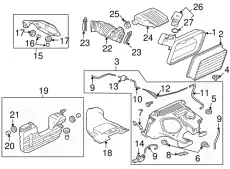WASHER,RADIATOR CONDENSER MF661021 MITSUBISHI