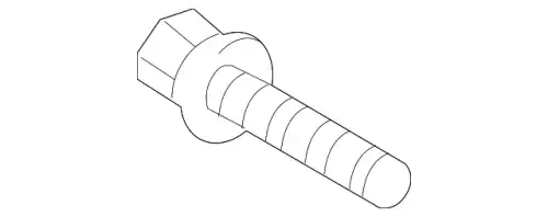 BOLT,EXHAUST PIPE MF244888 MITSUBISHI