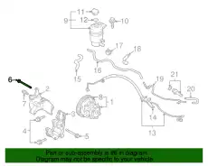 BOLT,WATER PUMP MF911408 MITSUBISHI