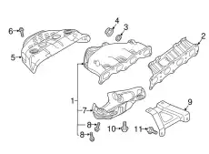 BOLT,RR SEAT MF244879 MITSUBISHI