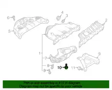 BOLT,RR SEAT MF244879 MITSUBISHI