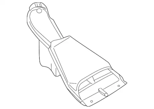 DUCT,A/CLNR INTAKE MR497518 MITSUBISHI