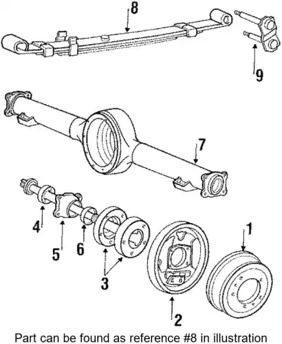 Рессора подвески MITSUBISHI MB339458