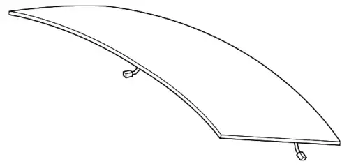 заднее стекло 51317307737 BMW