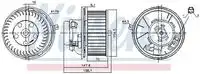 Вентилятор отопителя NISSENS 87187