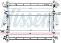 Радиатор кондиционера (конденсатор) NISSENS 617879