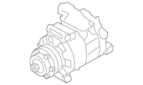 компрессор кондиционера Audi 420260805A VAG