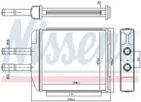 Радиатор печки NISSENS 707072