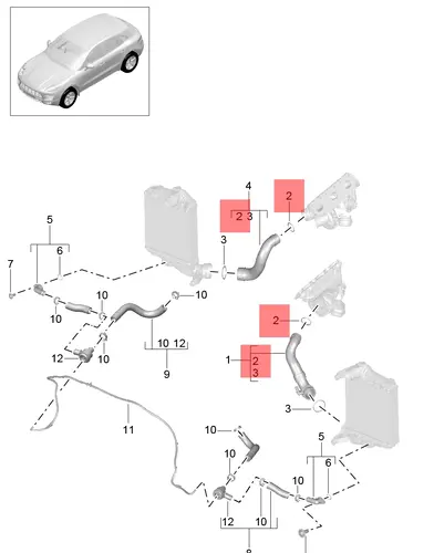 Кольцо уплотнительное автомобильное VAG 95511072000