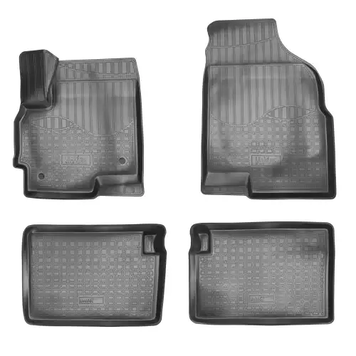 Коврики в салон NORPLAST NPA10C11705 Chery Tiggo 5 2014-2020 4 шт., черный