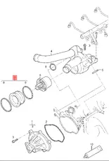 ПАТРУБОК 94810610103 VAG