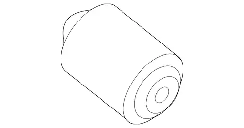 РЕЗИНОВАЯ ОПОРА 97034124301 VAG
