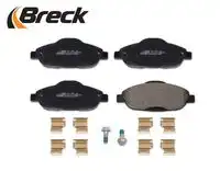 Тормозные колодки дисковые BRECK 246600070100