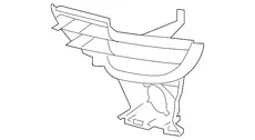 Решетка бампера VAG 95850568111