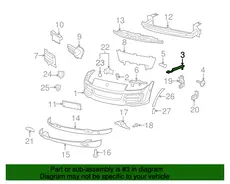 НАПРАВЛЯЮЩАЯ КРЫЛА 95550505010 VAG
