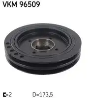 Шкив коленвала SKF VKM96509