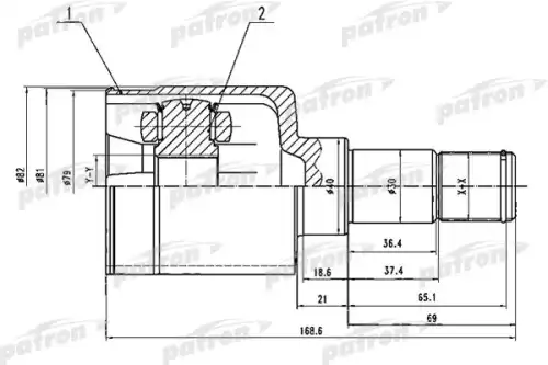 Деталь PCV1493 PATRON