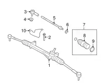 Рулевой наконечник FORD MEF103