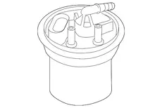 ФЛАНЕЦ С ТОПЛ.ФИЛЬТРОМ 95862042100 VAG