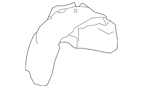 Подкрылок VAG 95550496205