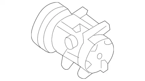 Компрессор кондиционера 977014D901 HYUNDAI