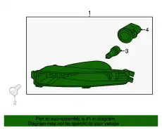 ФОНАРЬ УКАЗАТЕЛЯ ПОВОРОТА 5C5953041C VAG