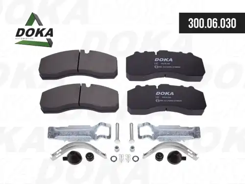 Тормозные колодки дисковые DOKA 300.06.030