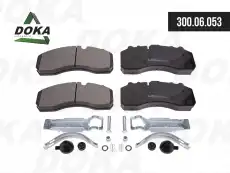 Тормозные колодки дисковые DOKA 300.06.053