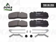 Тормозные колодки дисковые DOKA 300.06.055
