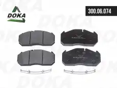 Тормозные колодки дисковые DOKA 300.06.074