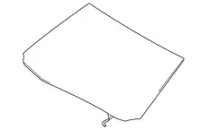 GLASS SUB-ASSY, 5610130927 TOYOTA / LEXUS